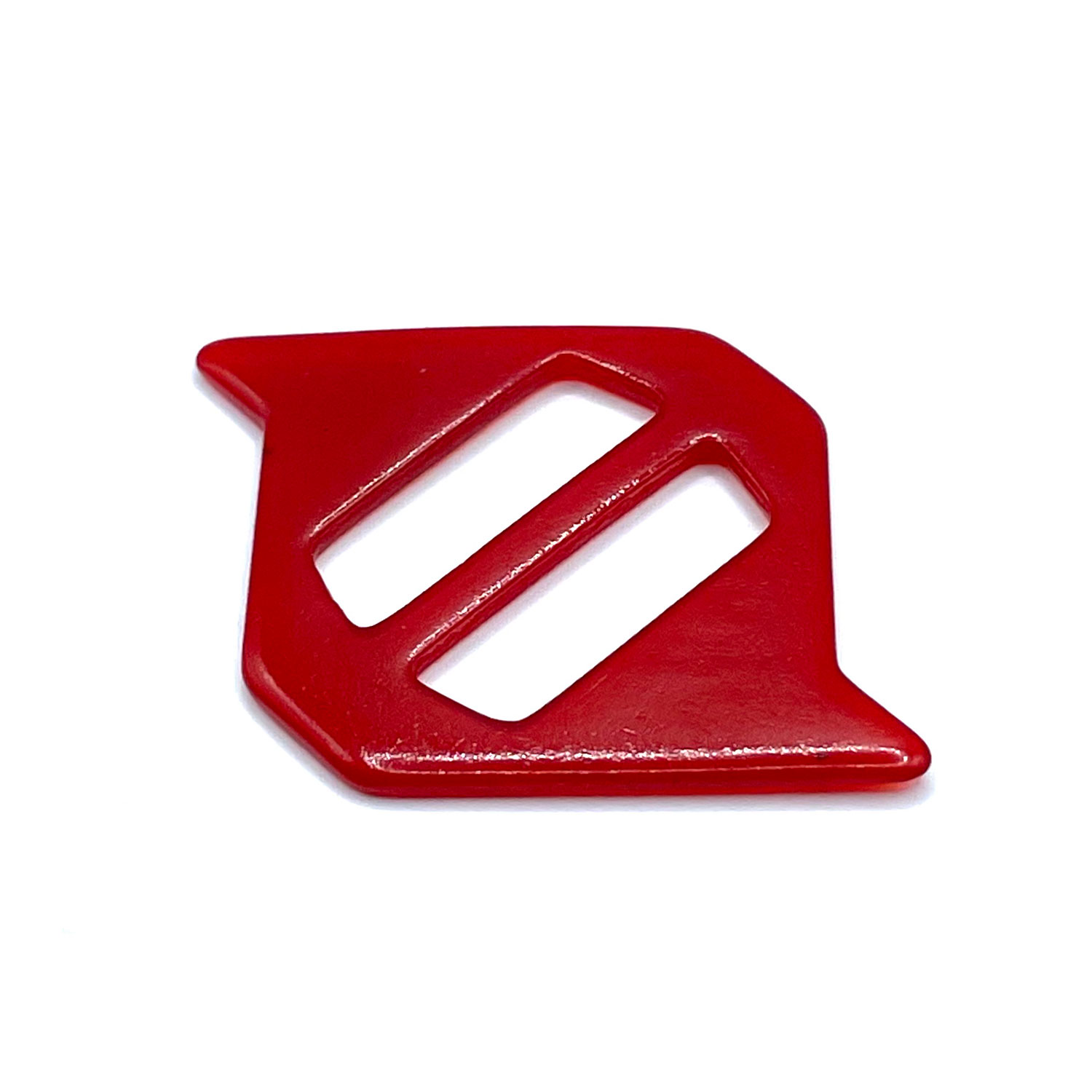 1930s red bakelite belt buckle