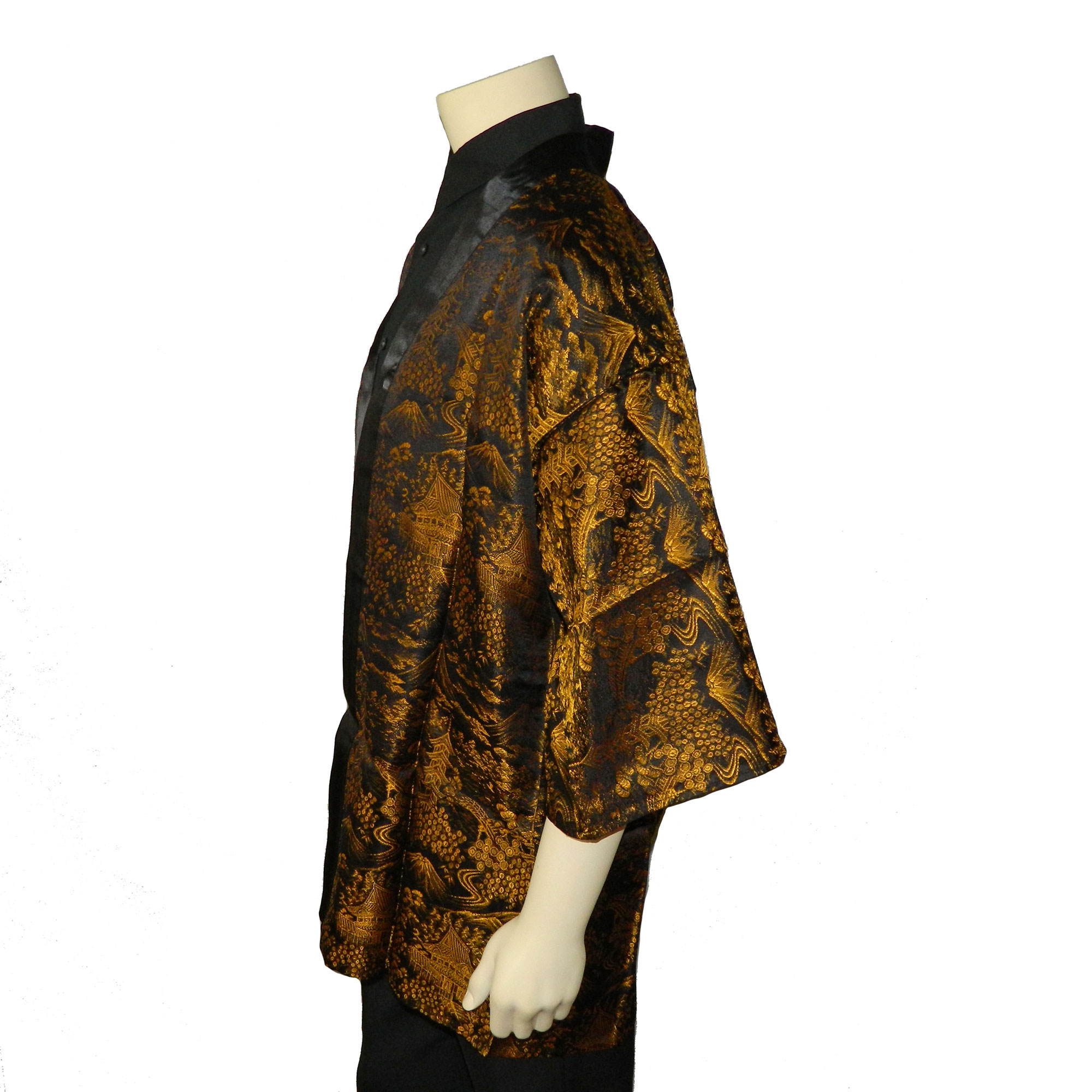 Vintage Kimono style smoking jacket