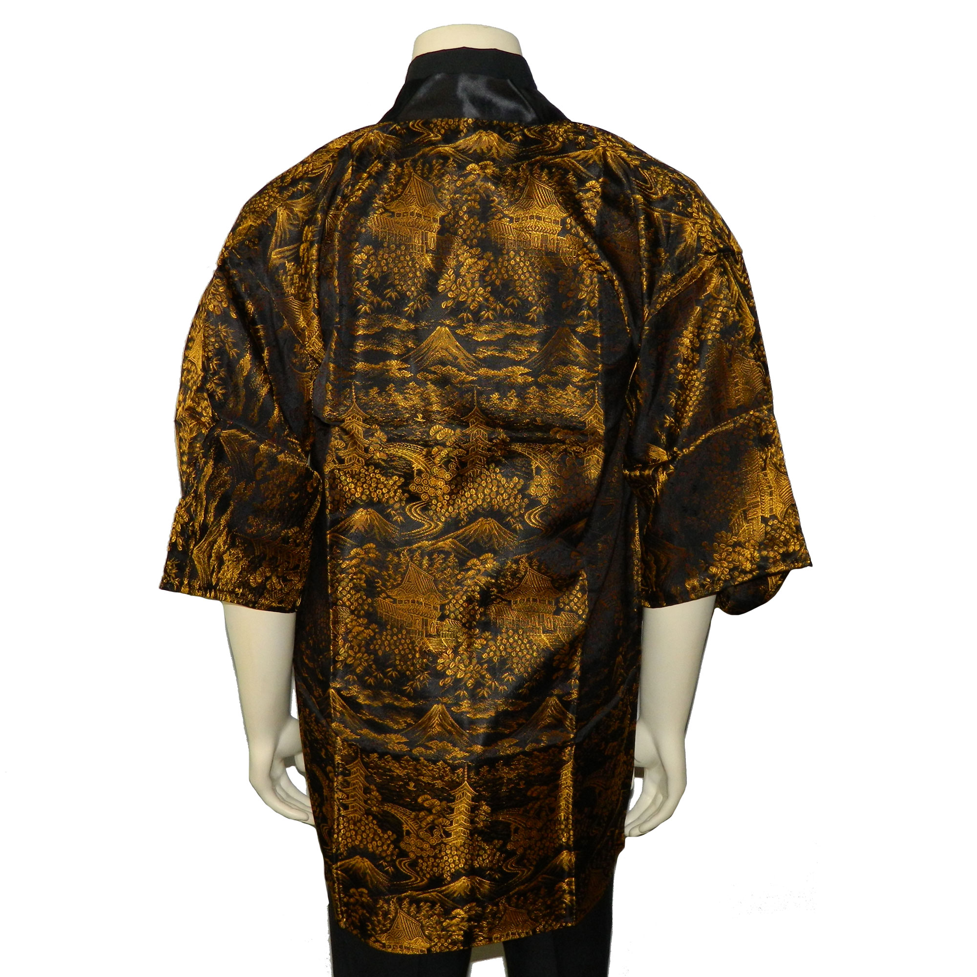 Vintage Kimono style smoking jacket
