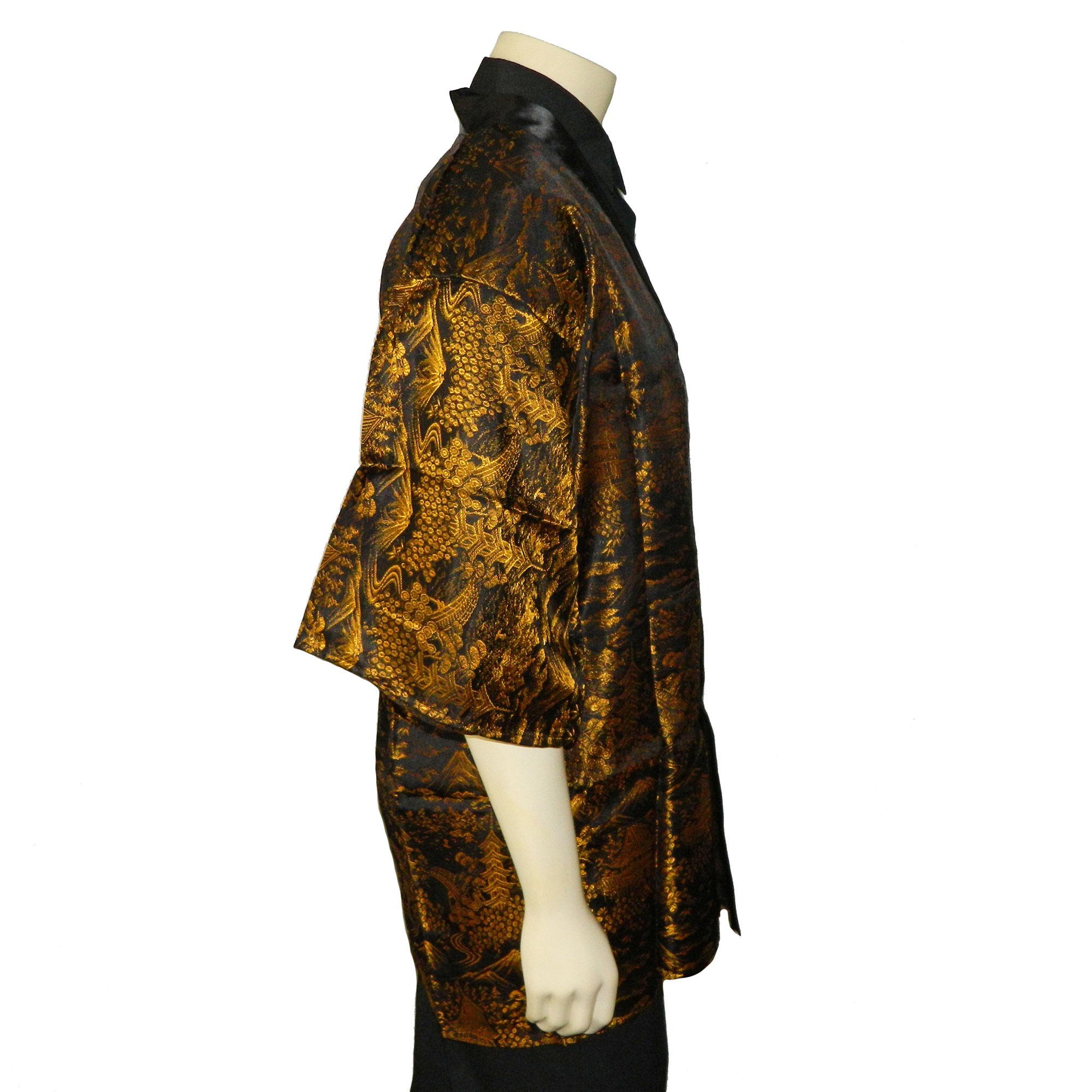 Vintage Kimono style smoking jacket