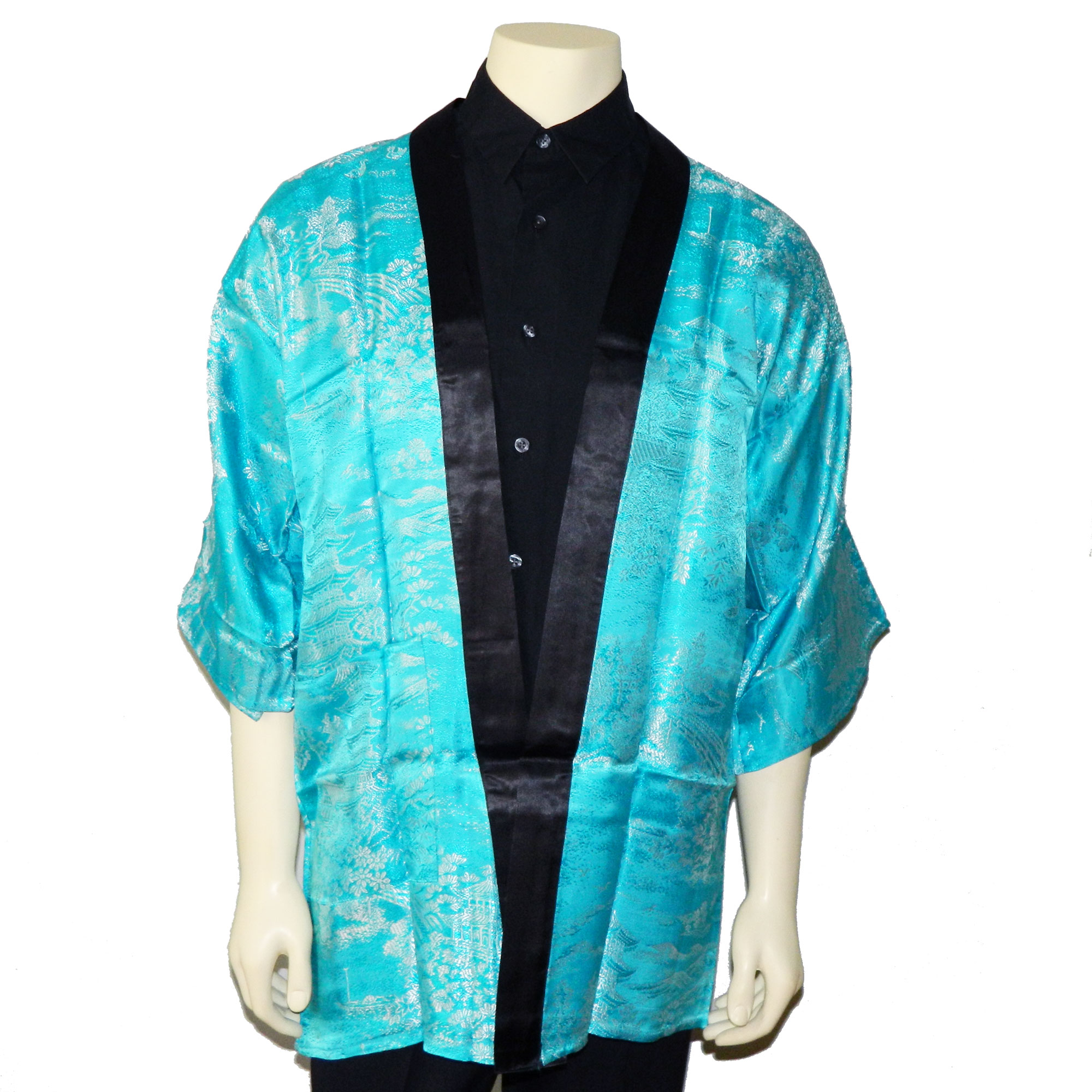 Vintage Kimono style smoking jacket