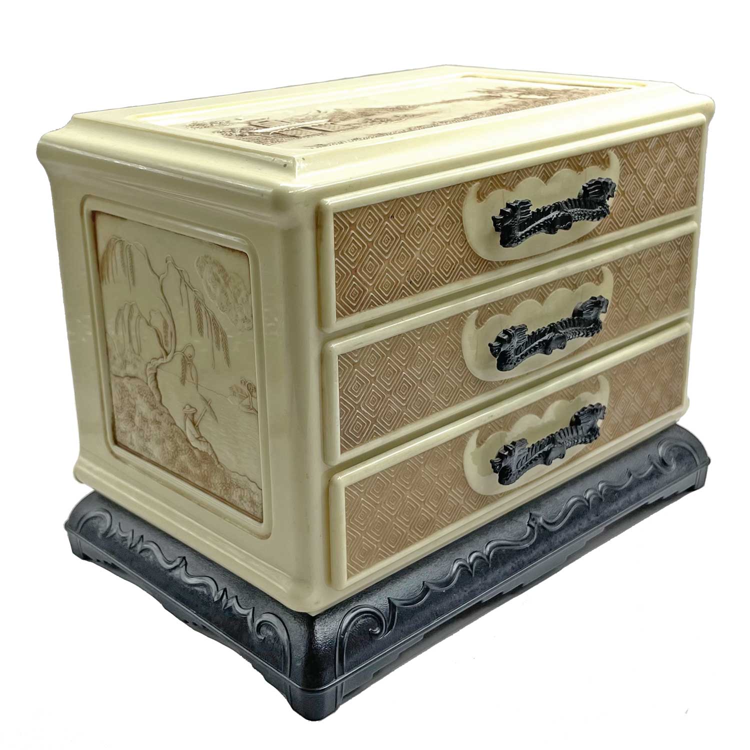 Vintage chest of drawers jewelry box