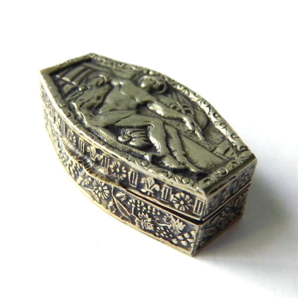Antique Italian pill box