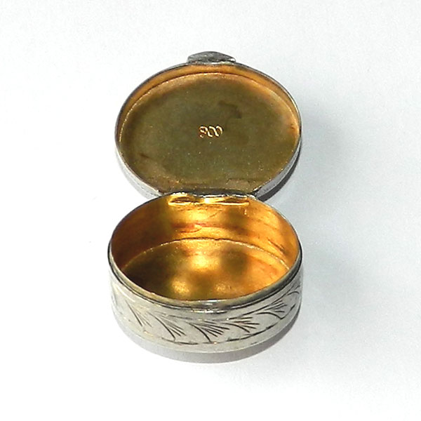 Antique Italian pill box