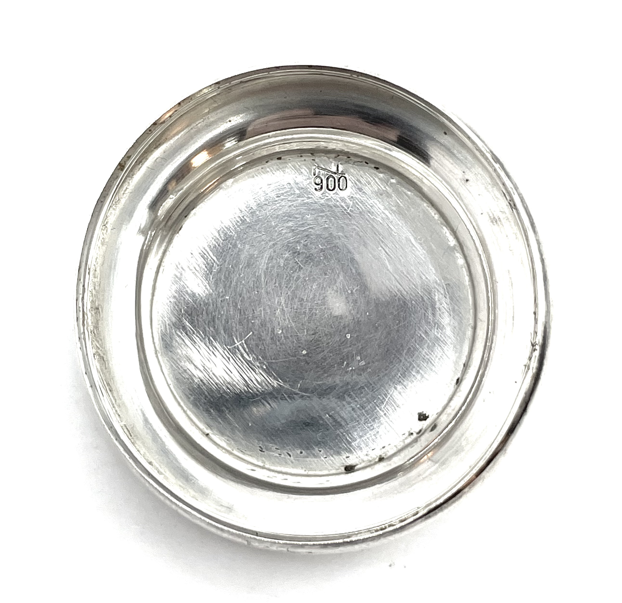 Sterling silver pill box