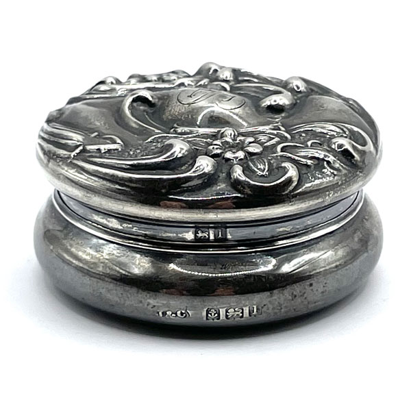 Sterling silver pill box