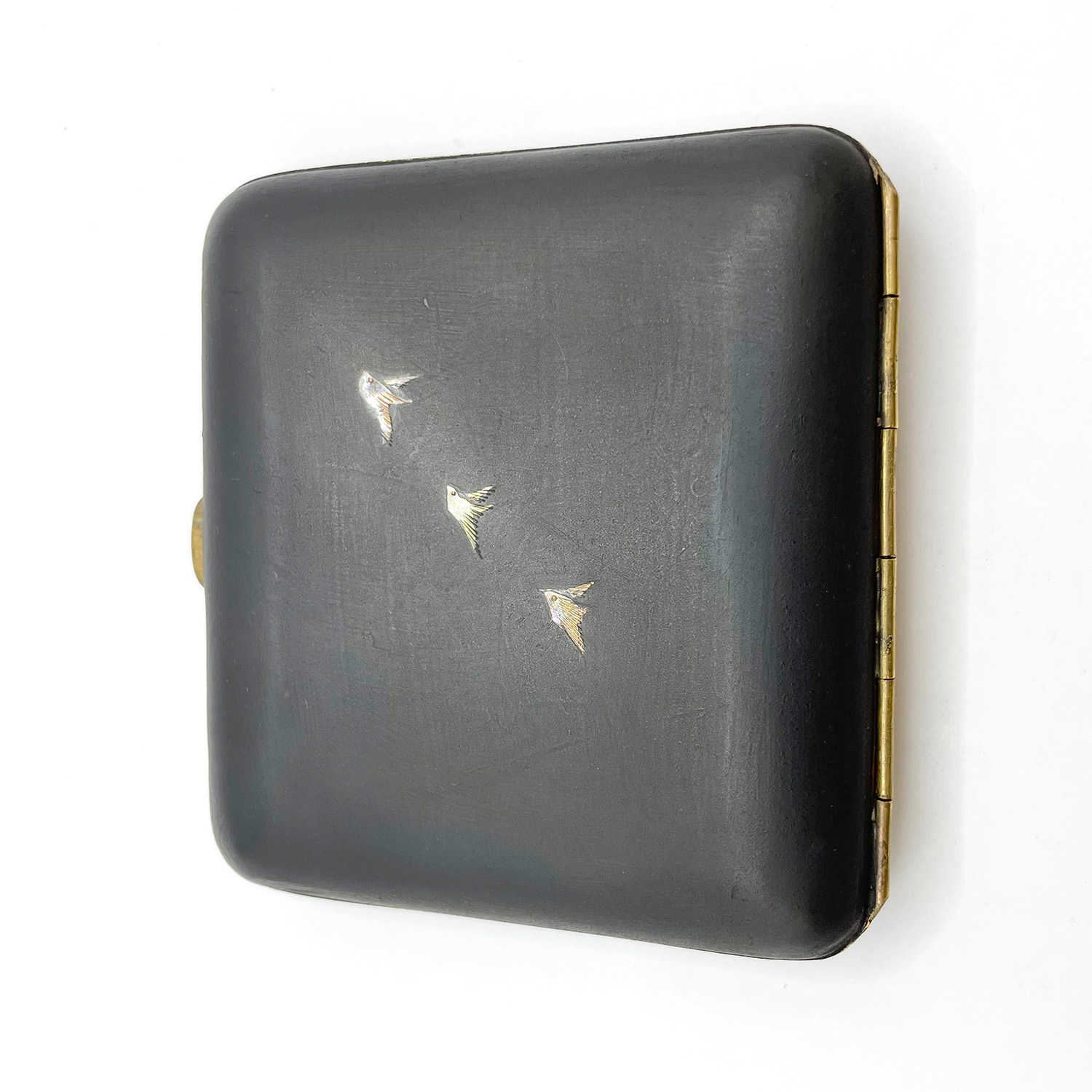 Vintage Nielloware Japanese Cigarette Case