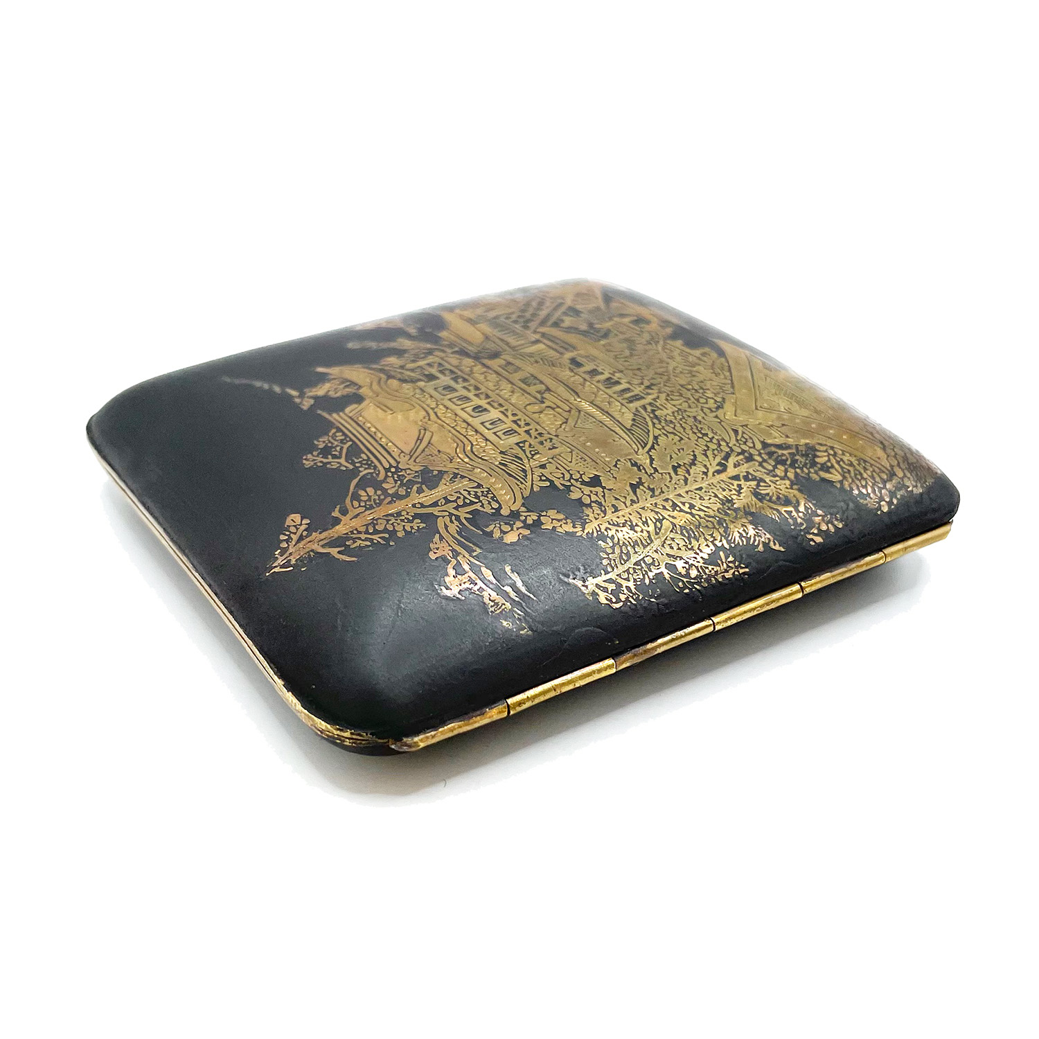 Vintage Nielloware Japanese Cigarette Case