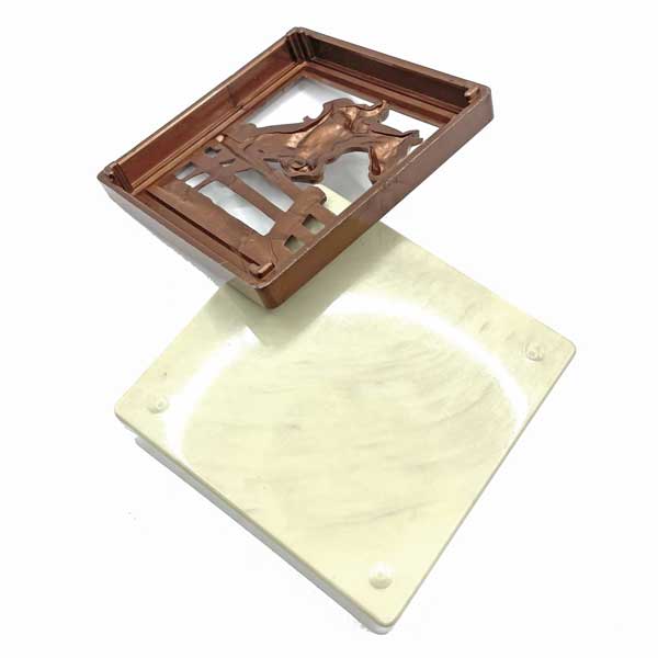 Hickok horse jumping equestrian jewelry box