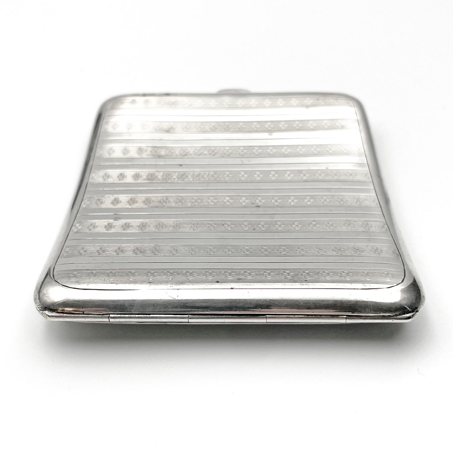 1920s Art Deco Sterling Cigarette Case
