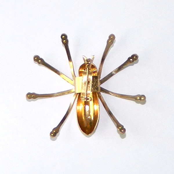 Coro spider brooch