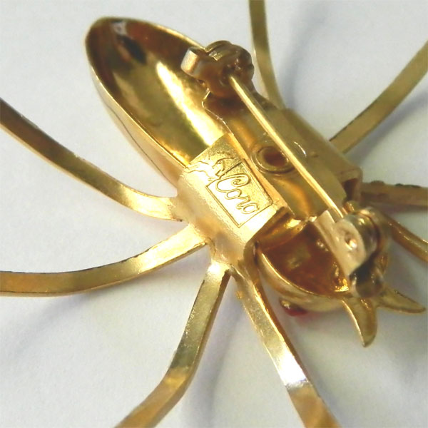 Coro spider brooch