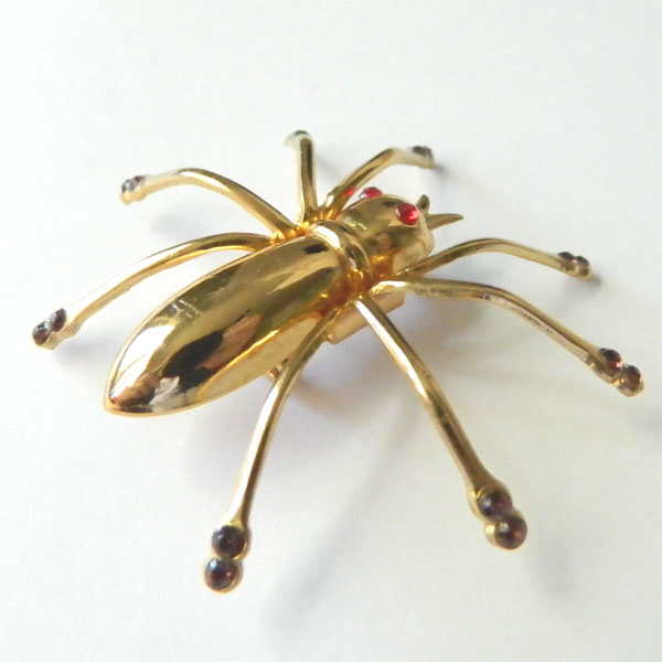 Coro spider brooch