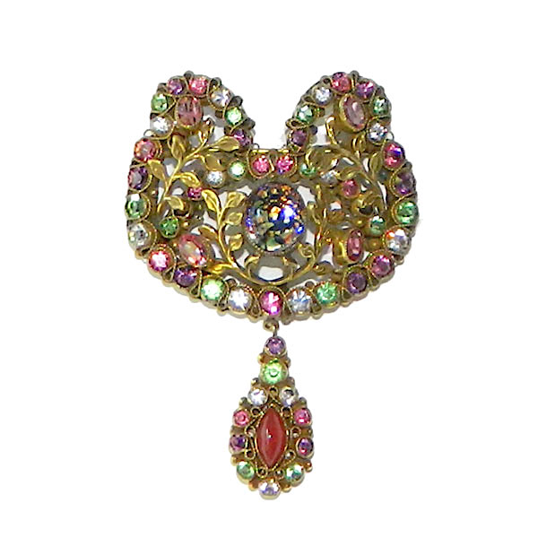 1950's Robért rhinestone brooch