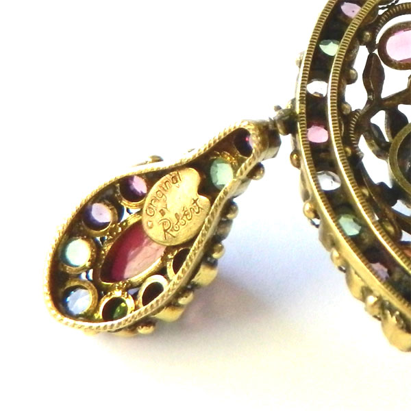 1950's Robért rhinestone brooch