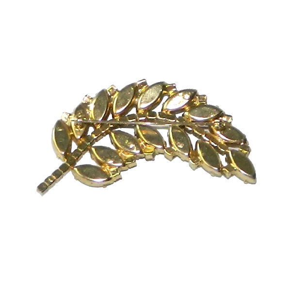 1950's rhinestone brooch