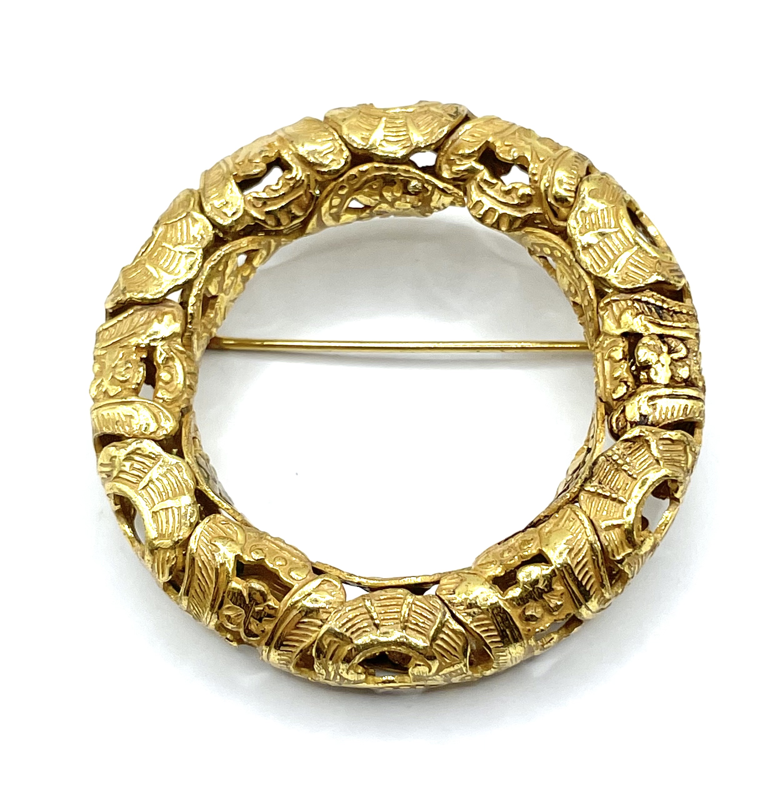 Miriam Haskell brooch