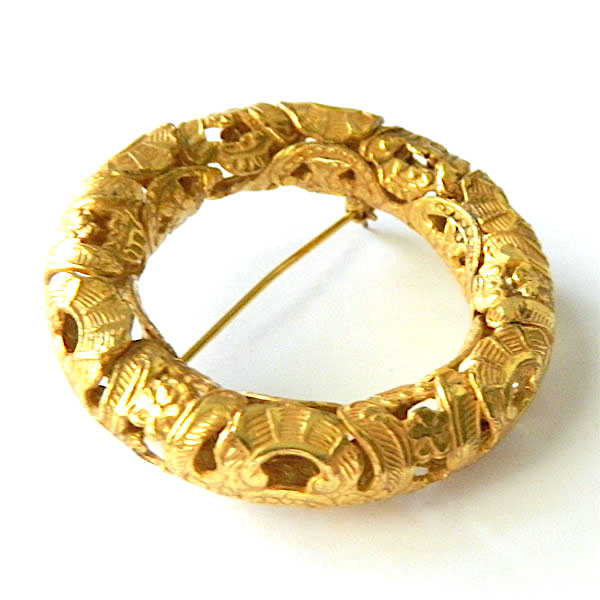 Miriam Haskell brooch