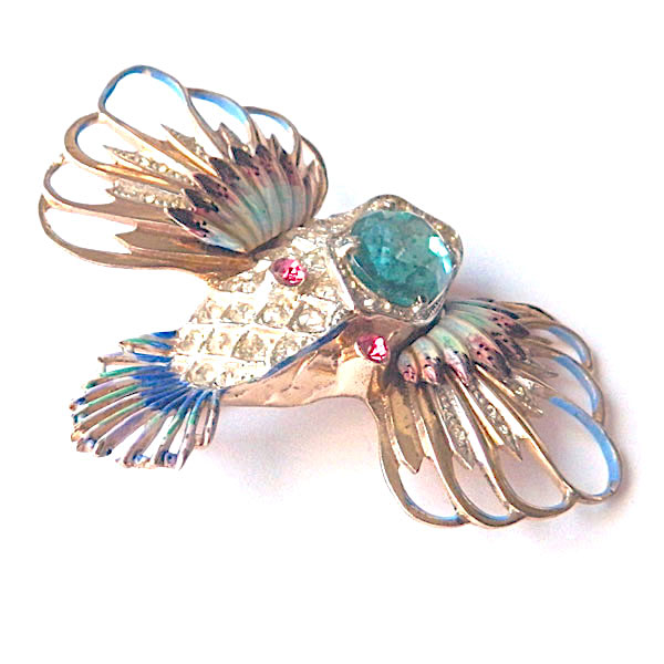 Coro fish brooch