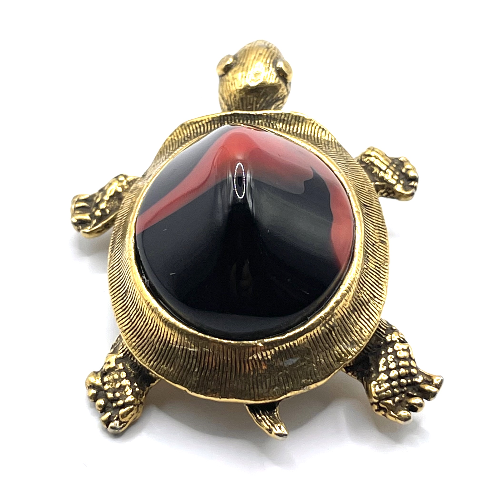 vintage turtle pin