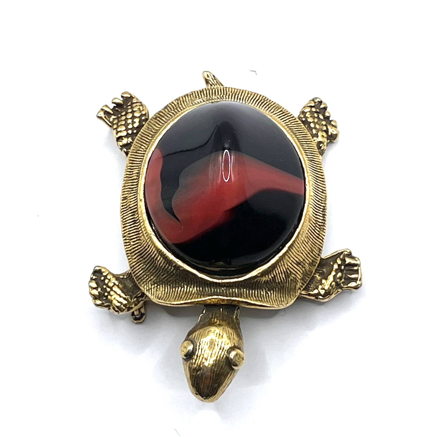 tortoise brooch