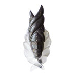 English silver figural brooch