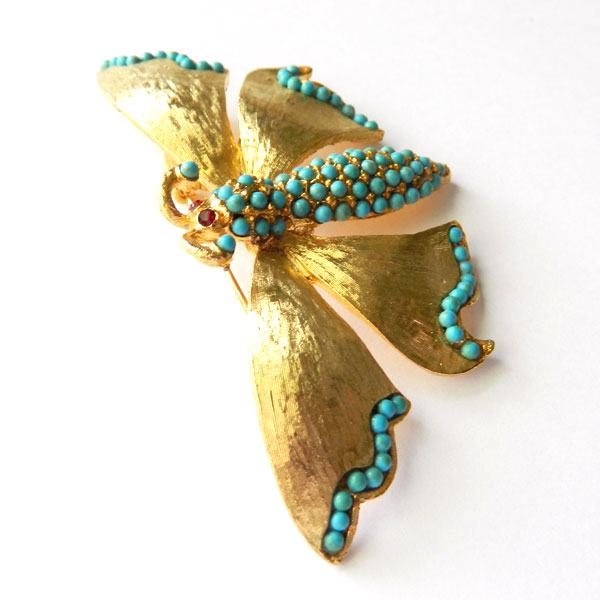 butterfly brooch