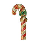 Bauer candy cane brooch