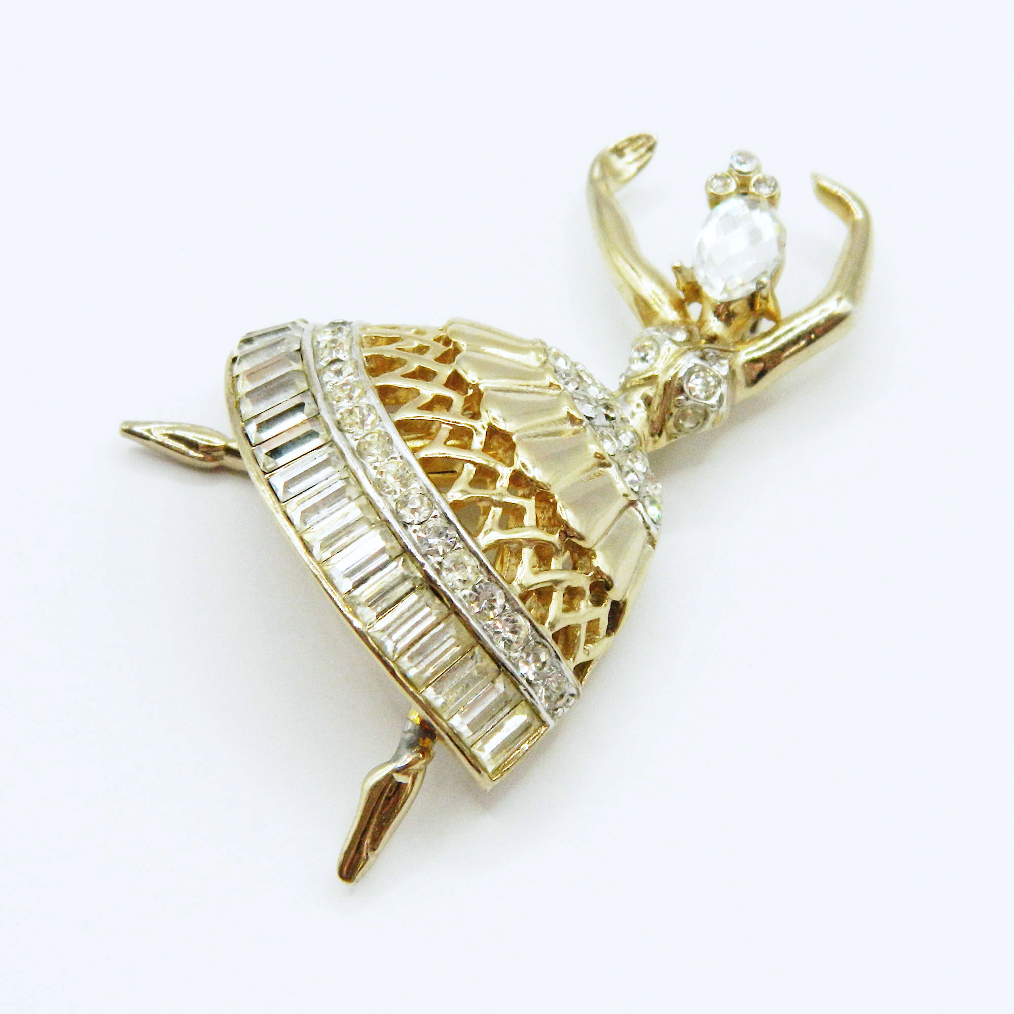 Coro ballerina brooch