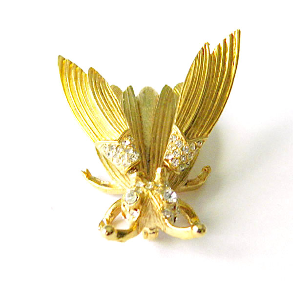 Hattie Carnegie insect brooch