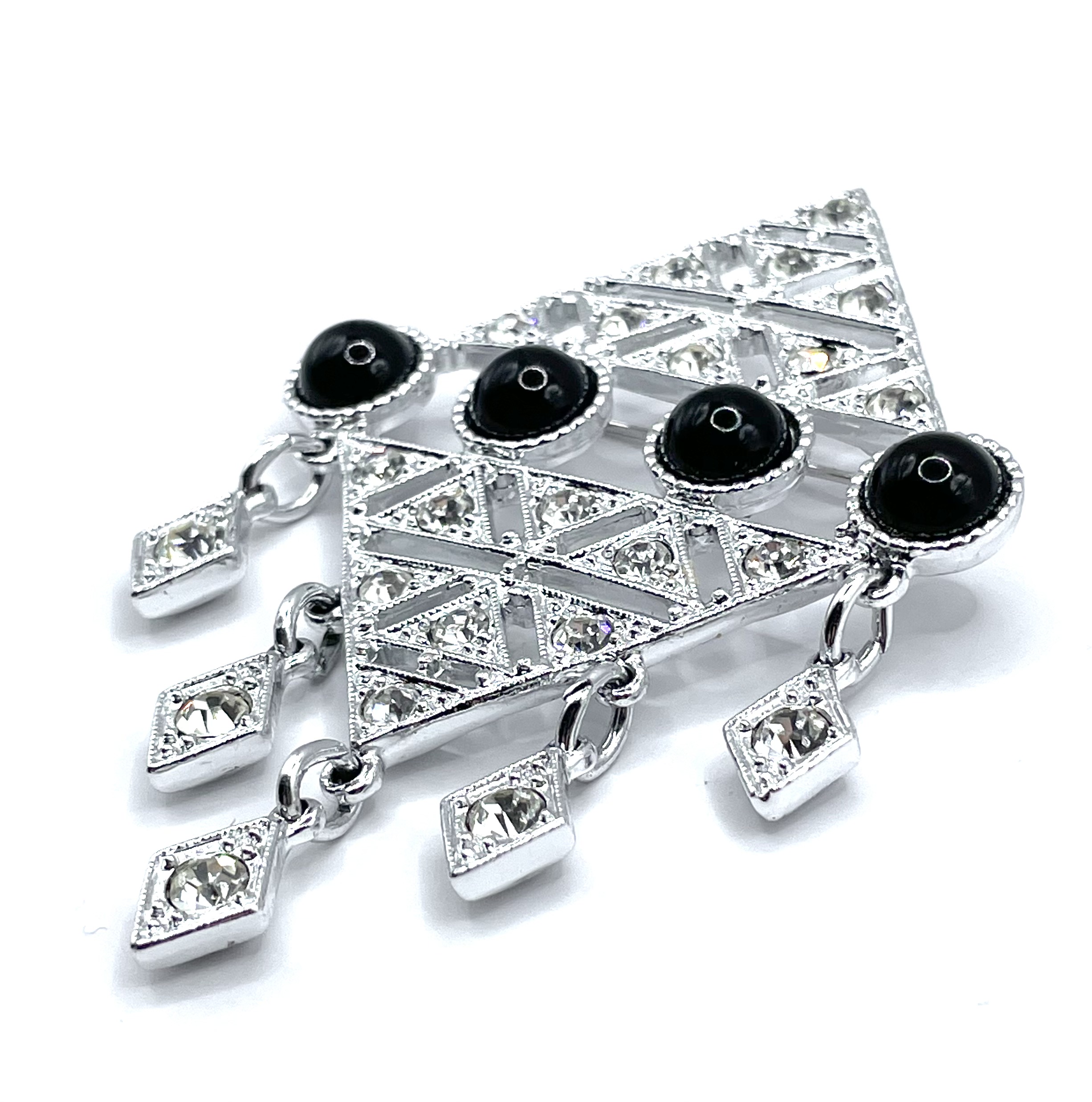 Sarah Coventry rhinestone brooch