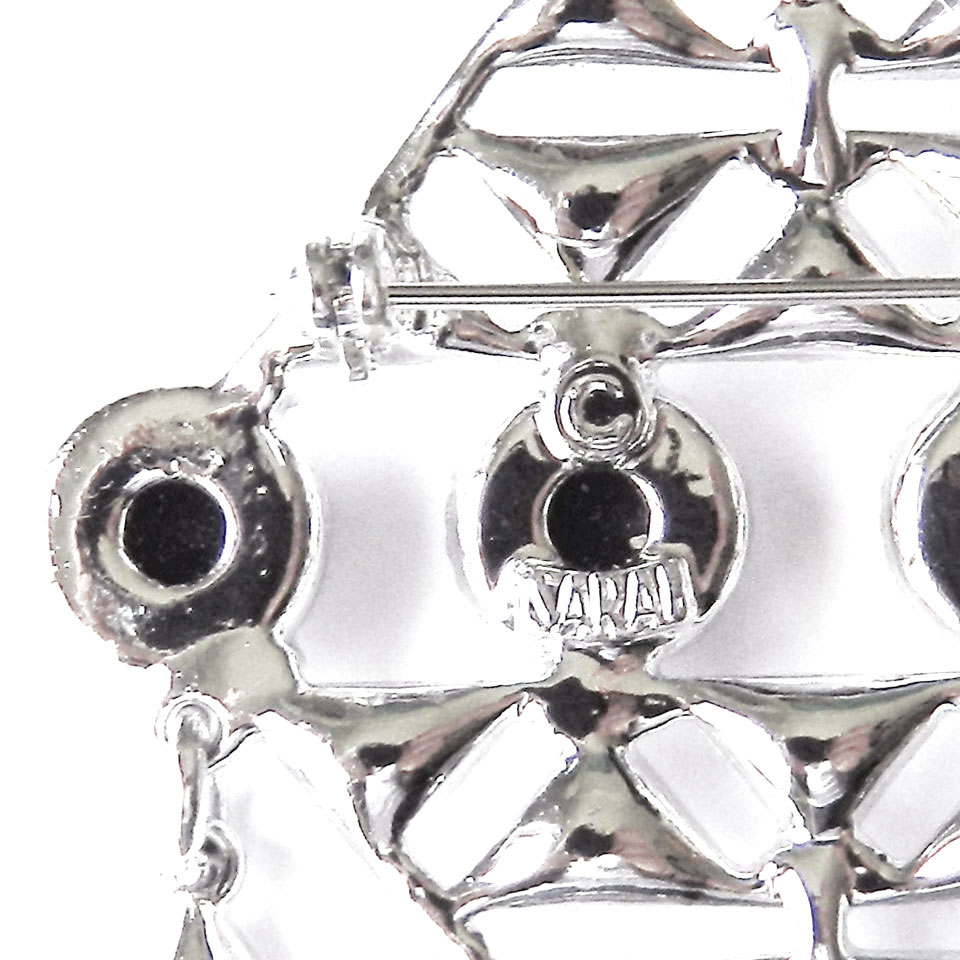 Sarah Coventry rhinestone brooch