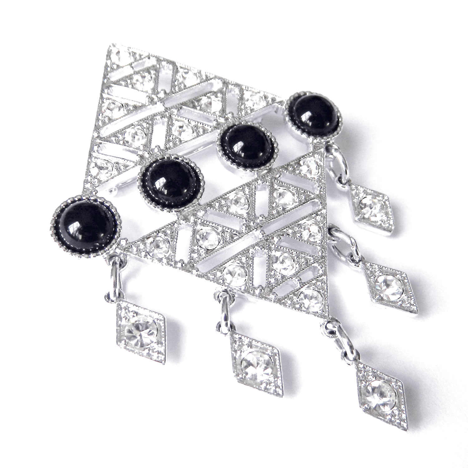 Sarah Coventry rhinestone brooch