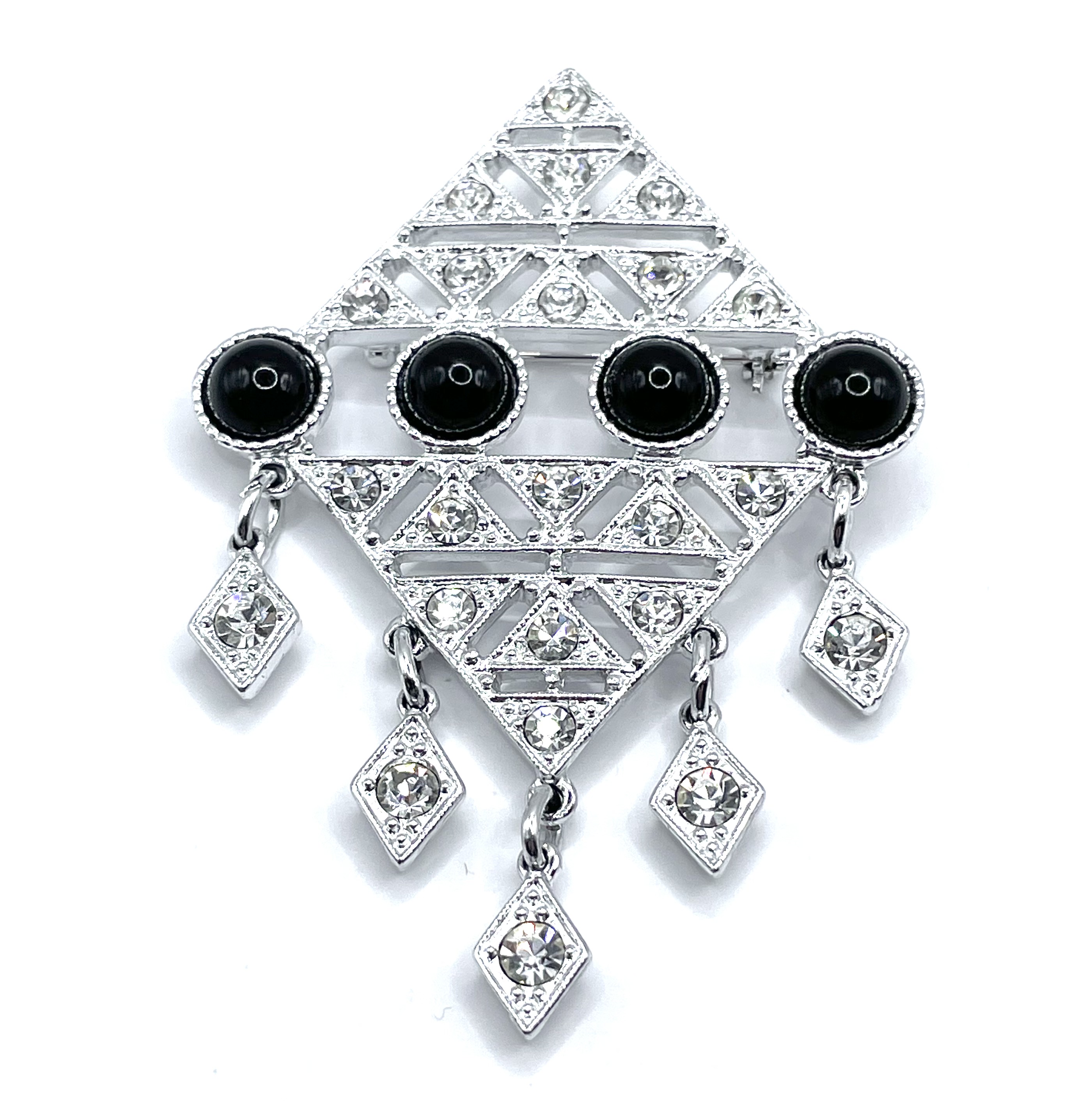 Sarah Coventry rhinestone brooch