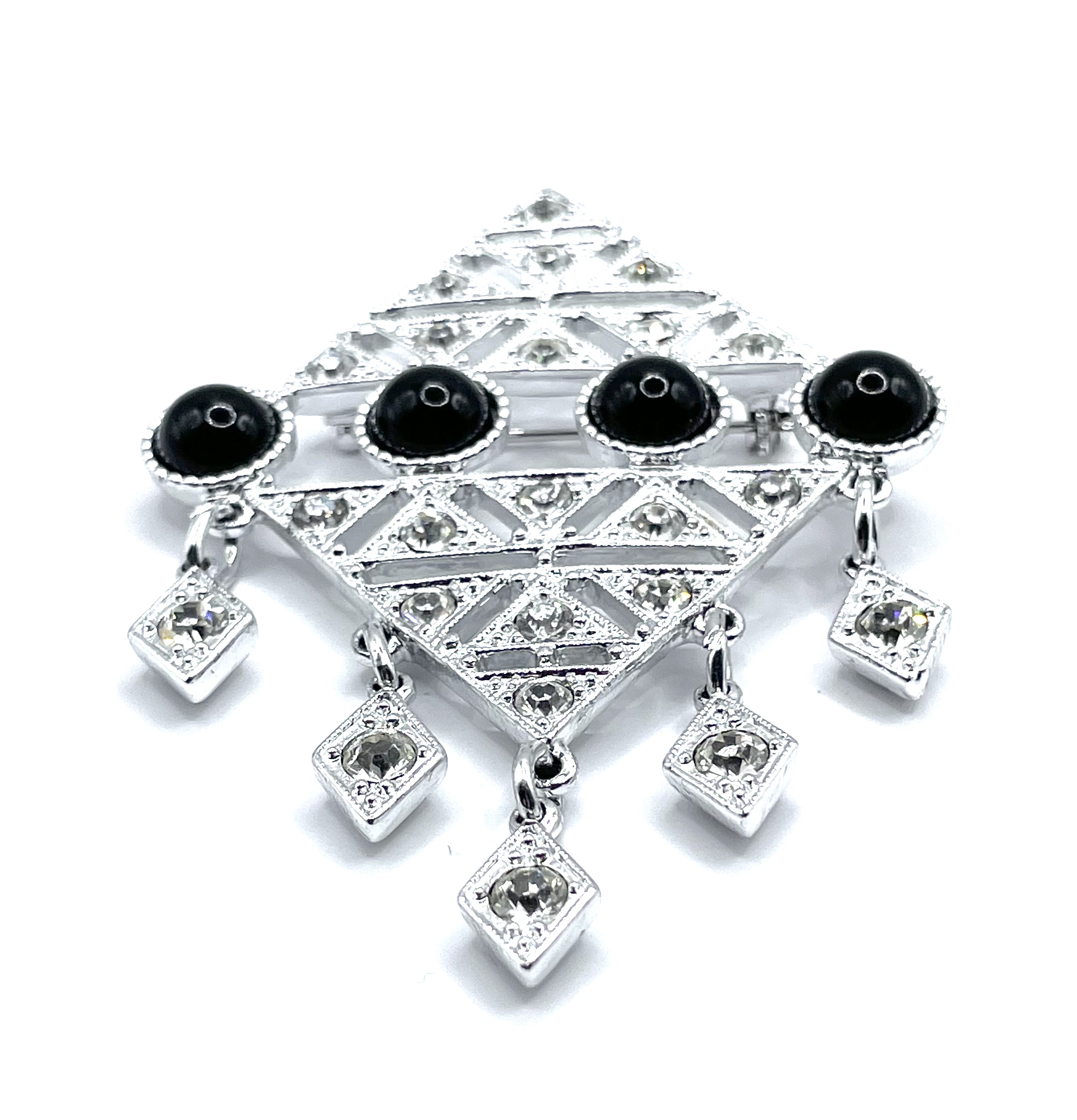 Sarah Coventry rhinestone brooch