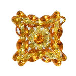 Kramer rhinestone brooch