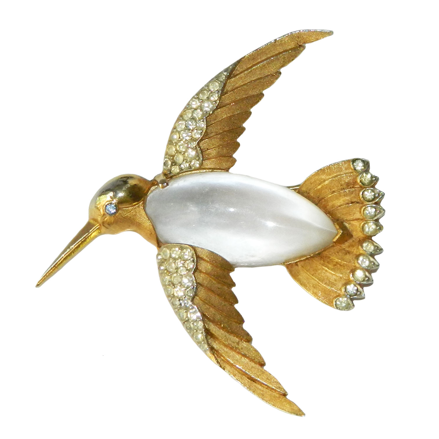 Trifari jelly belly brooch