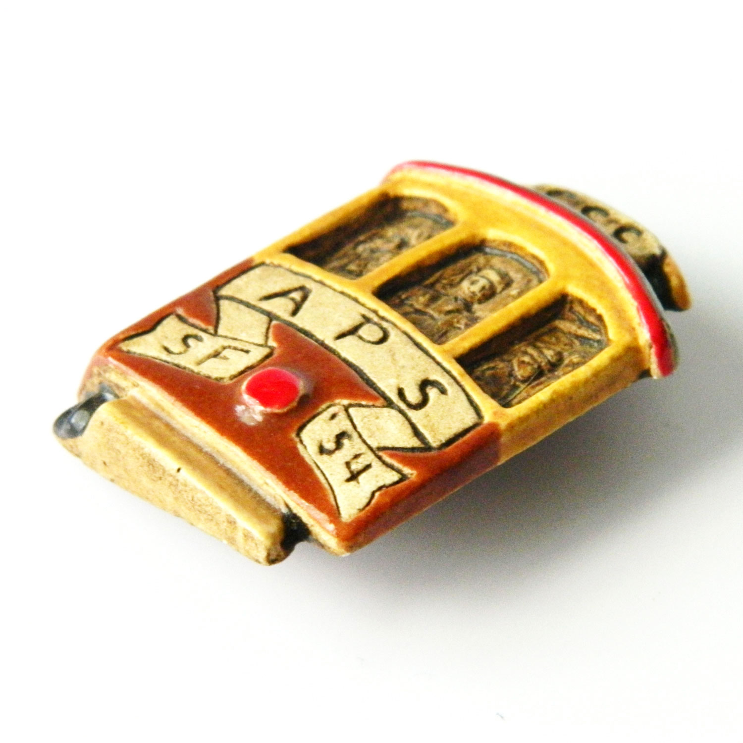 San Francisco cable car brooch