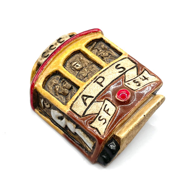 San Francisco cable car brooch