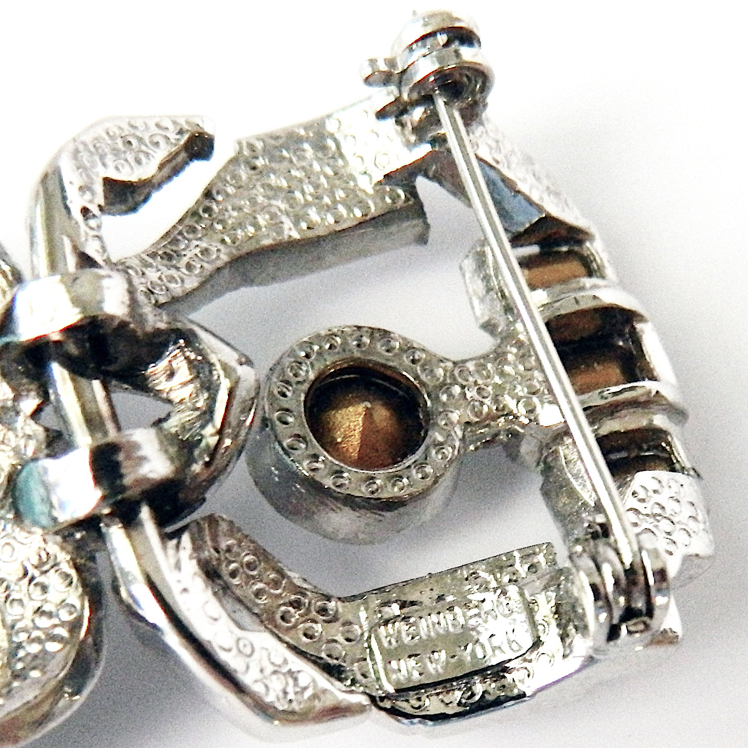 art deco brooch