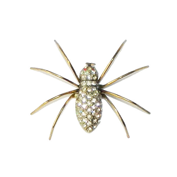 Rosewood cicada insect brooch