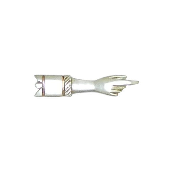 Antique pointing hand brooch