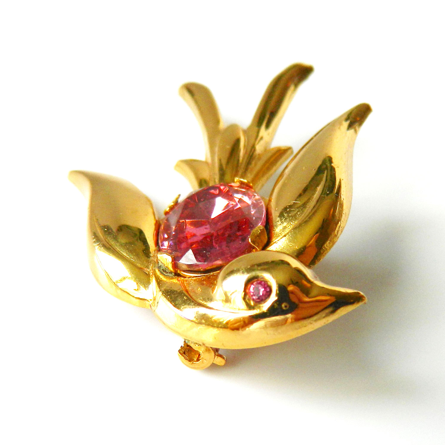 Coro swallow bird brooch