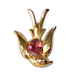 Coro bird brooch