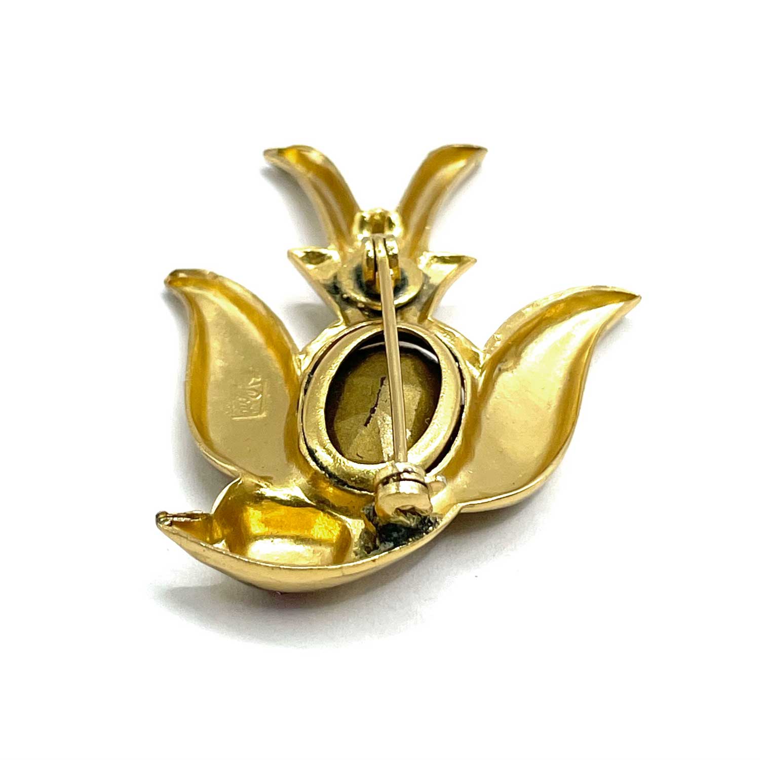 1940s Coro bird brooch