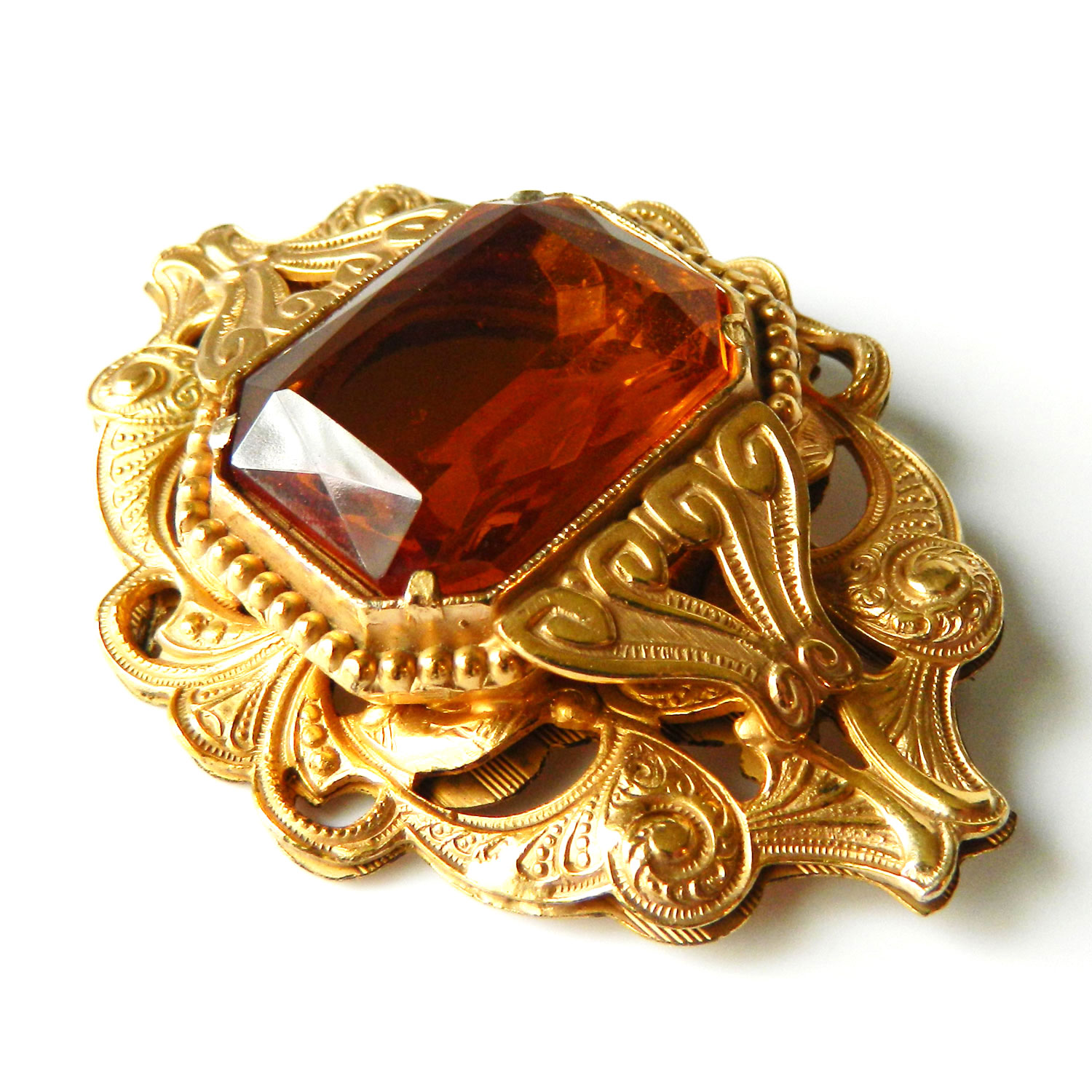 Victorian revival brooch