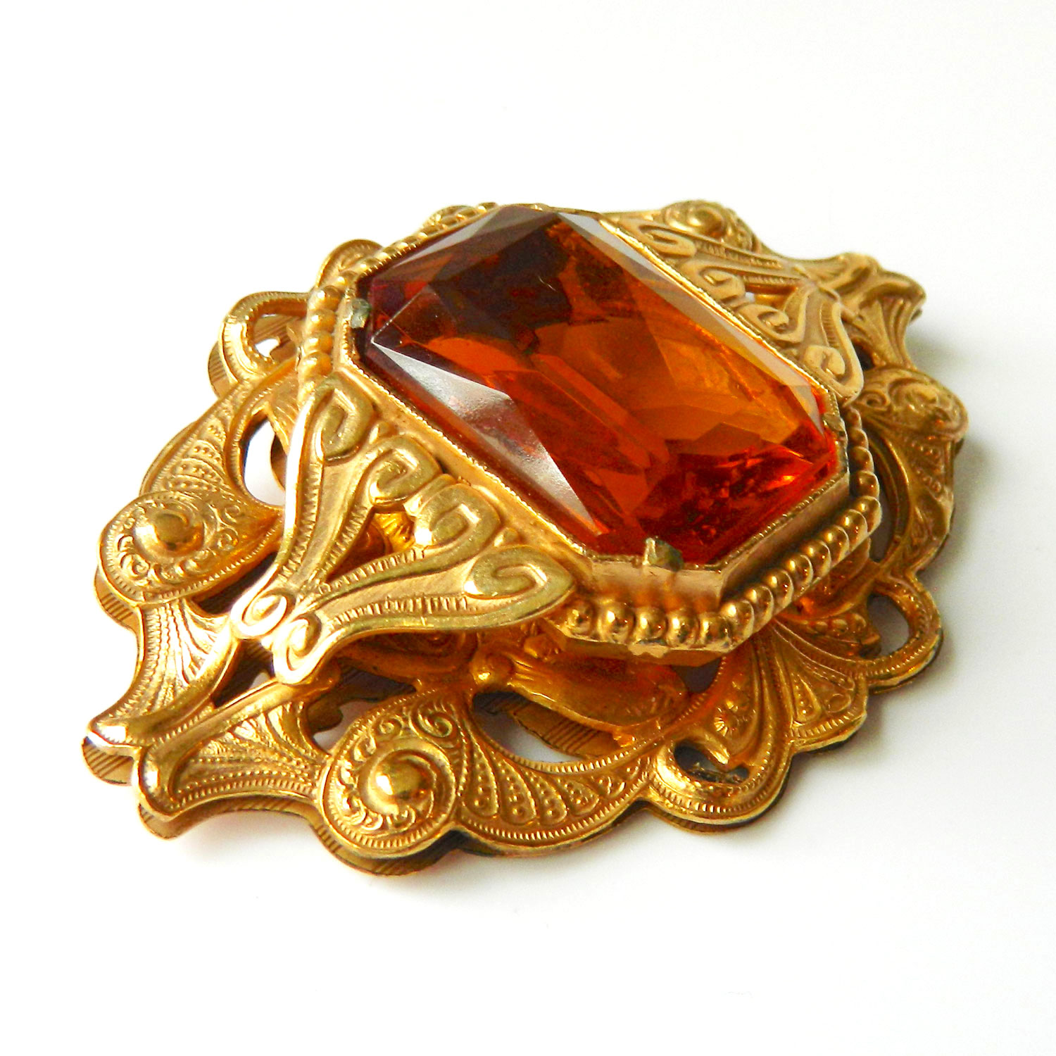 Victorian revival brooch