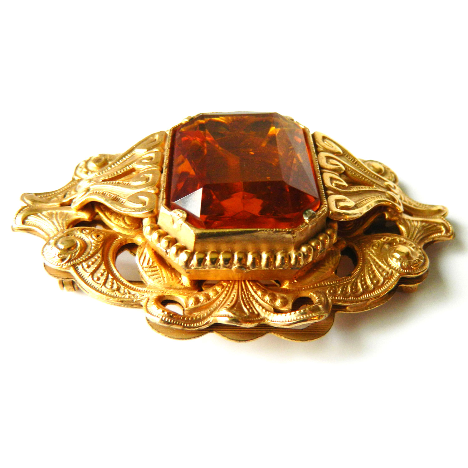 Victorian revival brooch