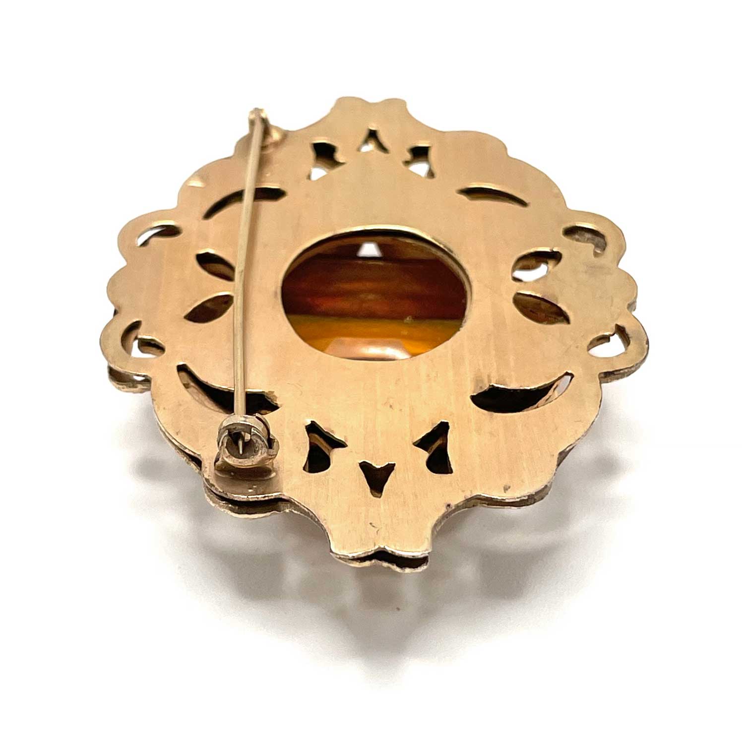 Victorian revival brooch