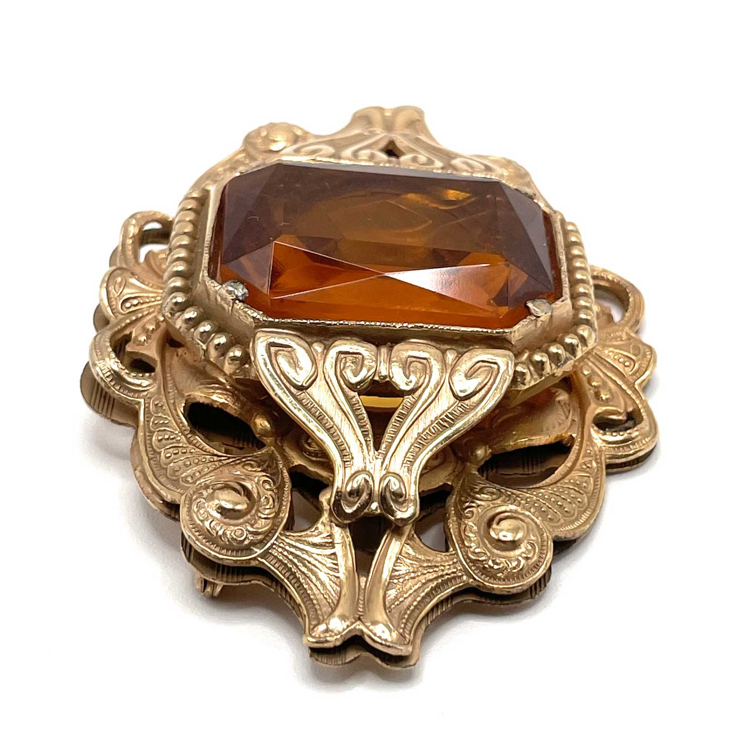 Victorian revival brooch